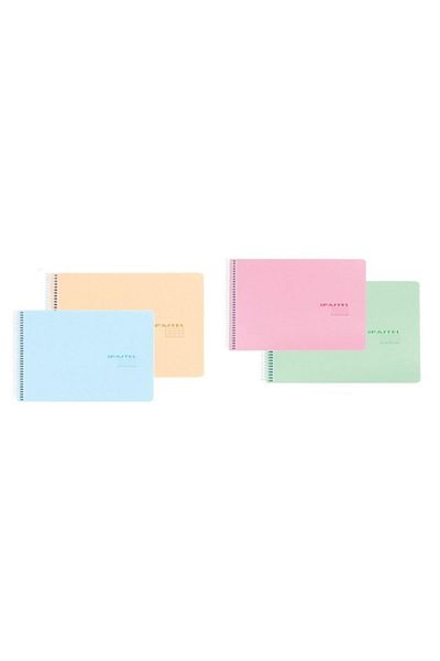 KESKİN COLOR Sharp Color Pastel Picture Notebook Pp Cover Spiral 17x25 Cm 20 Yp
