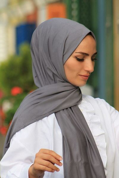 R&S modibone Quality Combed Cotton Shawl Gray