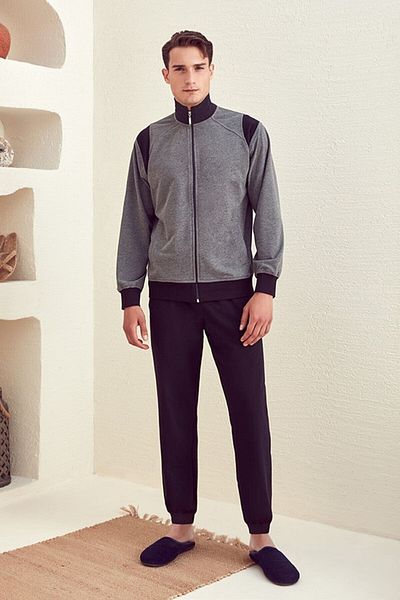 Eros Men's Tracksuit Set - Ese29250, Zippered, 2 Thread