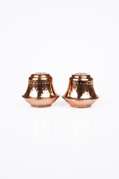 DMT COPPER HOME Copper Salt and Spice Bowl Set Copper Color (2 Pieces) 40 Gr