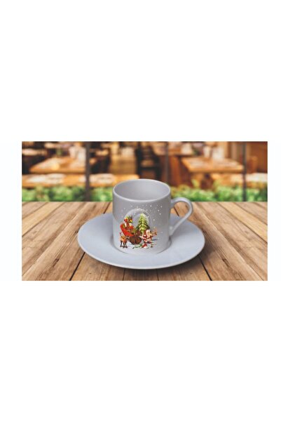 LADİJİTAL BASKI ÇÖZÜMLERİ Yılbaşı Türk Kahvesi Fincanı