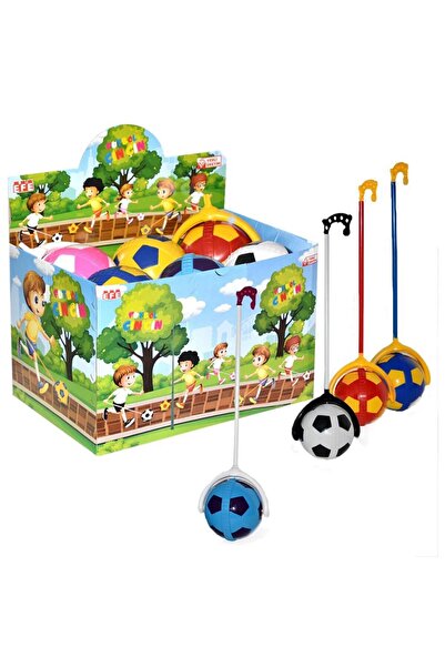 Genel Markalar 3+ Yaş Bastonlu Futbol Topu Şeklinde Top Çinçin Oyuncak