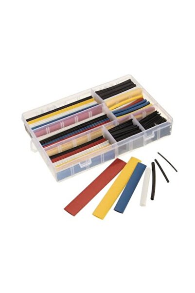 Genel Markalar 140 Parça Renkli Isıyla Daralan Makaron Seti (kutu Dahil) -lodos-