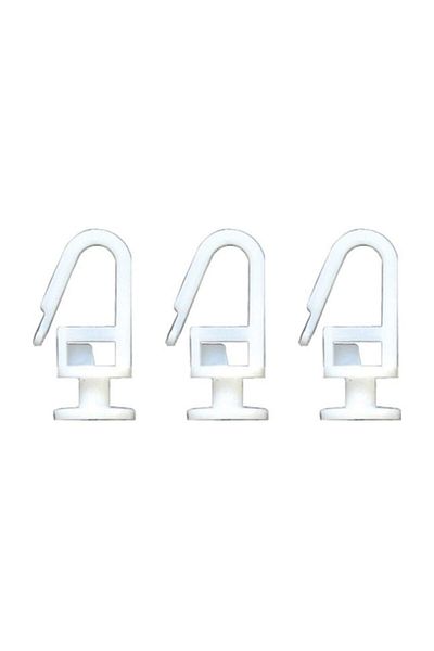 Belnido Home Curtain Roulette Cornice Installation Button Locking Roulette 100 Pieces 6774