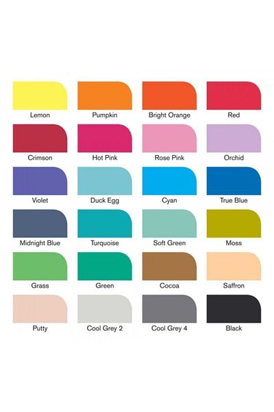 Winsor Newton Winsor & Newton Promarker - Set of 24 Coloured Art and Illustration