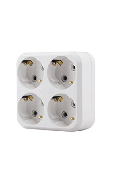 MAKEL Square Type Quadruple Plug Grounded Golyat