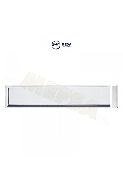 FRT Ottoman Paslanmaz Krom Metal Plakalık 52.7cm X 11.5cm 2 Adet