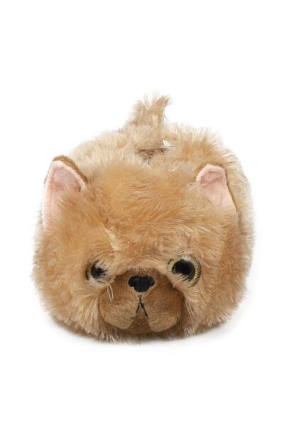 Twigy Yy0306 Z Tw Kedi-2 Καφέ Γυναικείες Παντόφλες