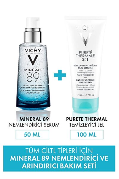 Vichy مجموعة العناية بالترطيب والتنقية Mineral 89
