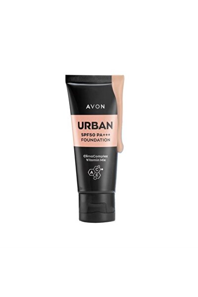 AVON Urban Fondöten Spf50 - Medium