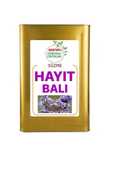 Baştan Yöresel 25kg Teneke Hayıt Balı