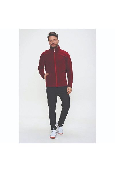 UHLSPORT Sweat Essential - Ανδρικό μπορντό φλις - 1005148