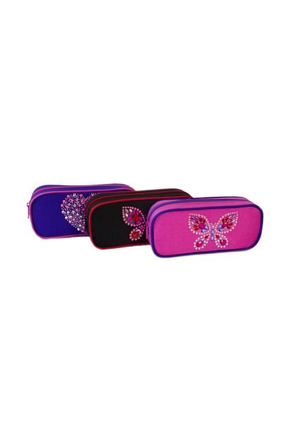 Dolphin Dolphın PC-6001 - Τσάντα μολυβιού με λεπτομέρεια από πέτρα