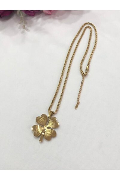 Çelik Nç ملحق البرسيم قلادة