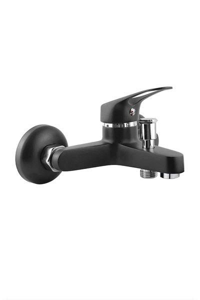 HMS Black Open Close Bathroom Faucet