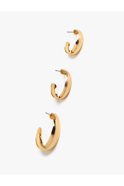 Koton Hoop Earring Set