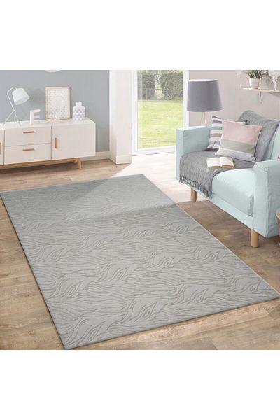 Hakan Elastic Carpet Cover Zebra Brown