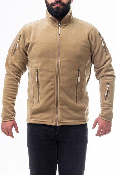 özmertaskerimalzeme Tactical Fleece Coat Military Desert Color 5 Pockets Tactical Coat Is Slim Fit