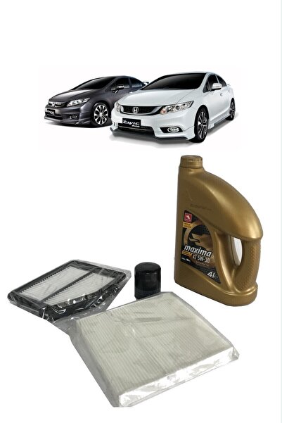 CARDANADAM 2013-2016 Honda Civic Benzinli Yağ Bakım Seti Yağ Ve Yağ Filtresi ...