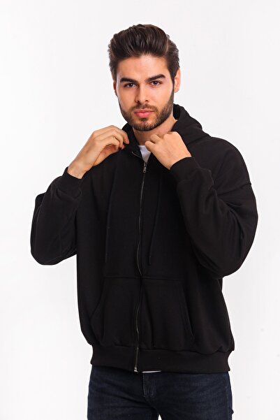 Slazenger Ανδρικό φούτερ Shad μαύρο