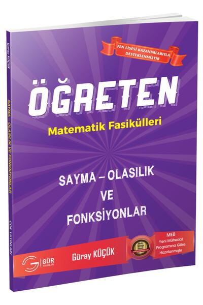Gür Yayınları 10. Sınıf Fen Lisesi Sayma - Olasılık Ve Fonksiyonlar Öğreten M...