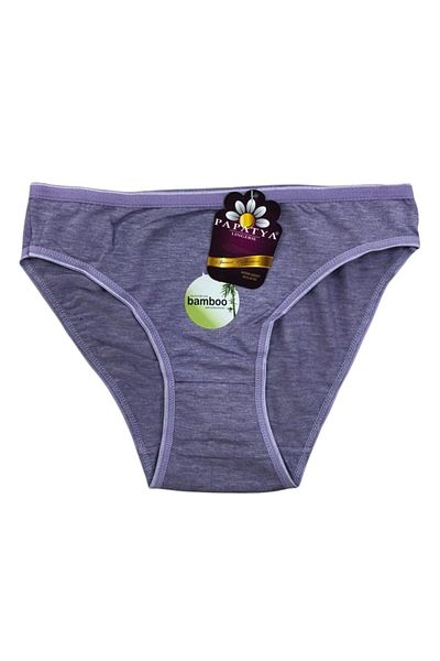 Papatya 2521 Melange Slip Bamboo Panties