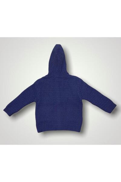 Çikoby Erkek Bebek Lacivert Hırka