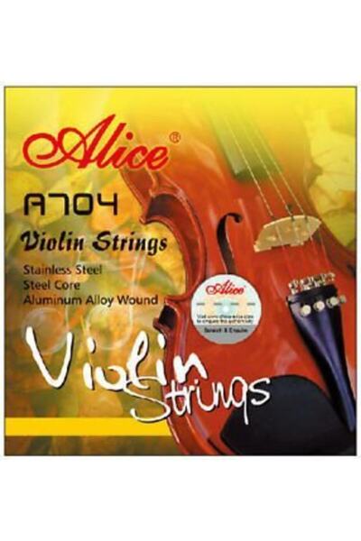 Alice A704 4/4 Keman Teli - Tam Takım