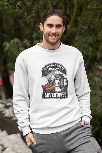 SUNFREE Adventure Μπλούζα Φούτερ Unisex Oversize