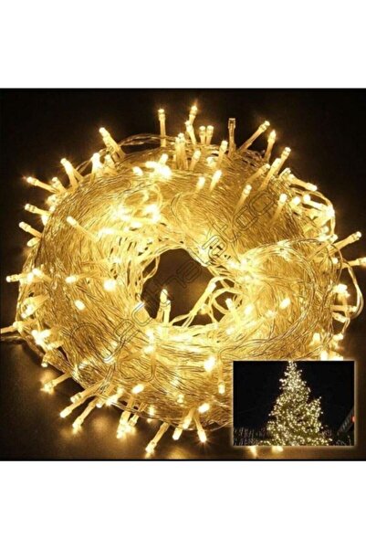 Genel Markalar Dekoratif Led Işık 10 Metre 100 Led Günışığı Yılbaşı Ağacı Süs...