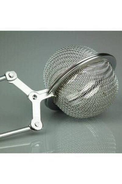 Swallow Herbal Tea Brewing Strainer - Herbal Tea Strainer with Tongs Scissors Herbal Tea Strainer