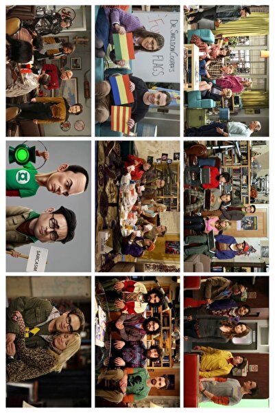 PrimeShoping مجموعة بطاقات الصور The Big Bang Theory