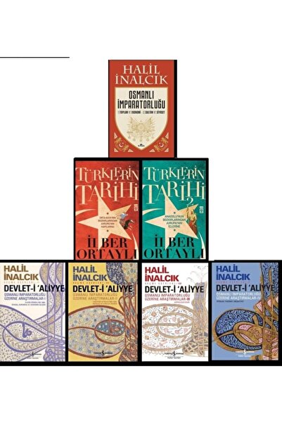Kronik Kitap Tarih Seti-1-türklerin Tarihi-osmanlı Impratorluğu 3-devlet-i Aliye-ilber Ortaylı-halil Inalcık