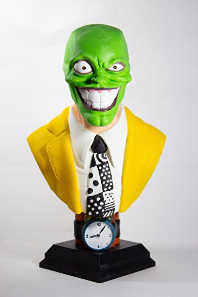 dream3d The Mask / Maske Büst - Figür - 26 Cm Boyunda