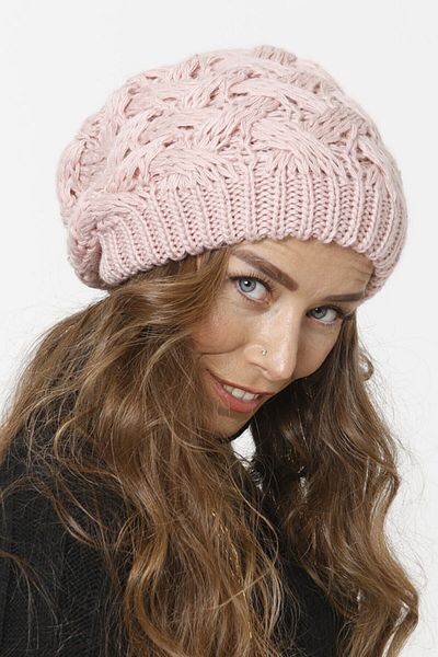Vemod 4sepet Knit Lined Knitwear Beret - Salmon