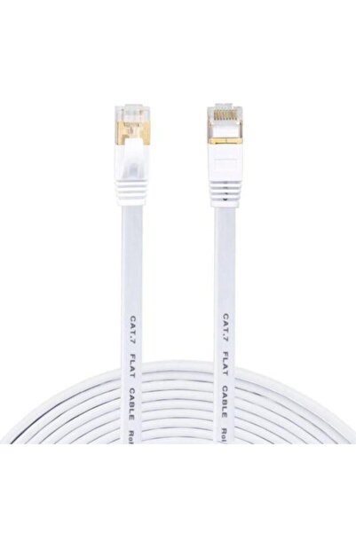 Alfais 4256 Cat7 Ethernet Rj45 Modem Internet Kablosu 1 Metre 10gbps 600mhz