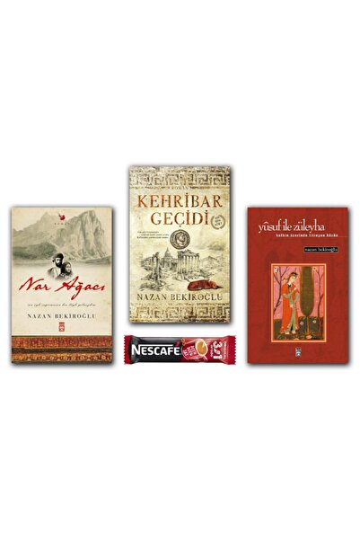 Timaş Yayınları Kehribar Geçidi - Nar Ağacı - Yusuf Ile Züleyha Roman Set 3 K...
