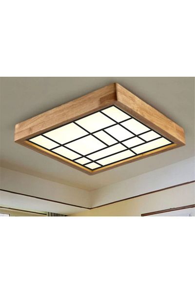 dekorsan dekor 30*30cm Chandelier White Led Lighting Ceiling - 6500k Light For Living Room Kitchen Balcony Av3030single