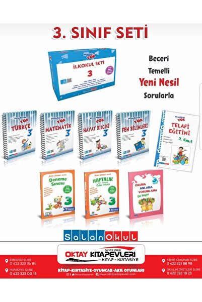 Salan Yayınları Salan Okul Yayınları 3. Sınıf Problem Yok Serisi