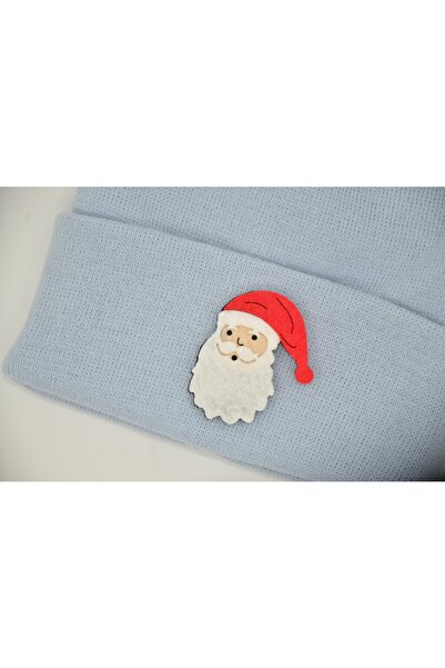 mottomia Новорічна/День закоханих Спеціальна колекція Санта-Клаус фігурка Океанський синій колір Подарункова шапка