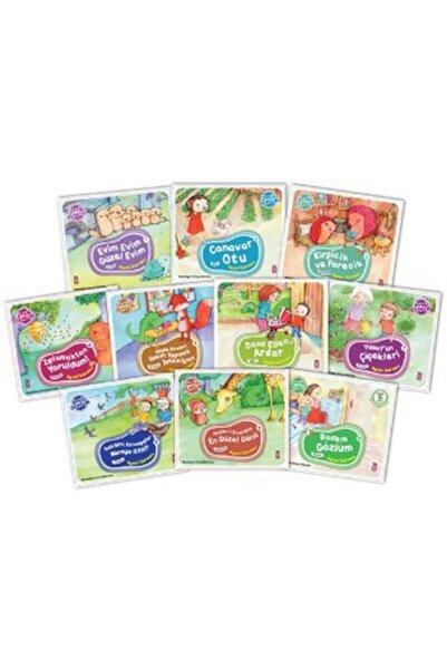 Timaş Çocuk Öykü Çemberi Set - 10 Kitap Takım