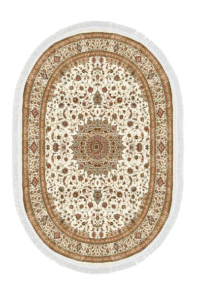 Alanur Home Eko Trend Djt 2 Li Πλενόμενη Βάση Οβάλ Χαλάκι Μπάνιου P1372 Οθωμανικό Καφέ (60 X 100 - 50 X 60)