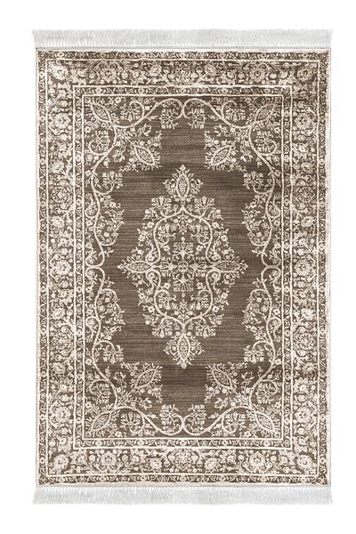 Alanur Home Eco Trend DJT 2-частична изтривалка за баня с неплъзгаща се основа, 762, цвят норка (50 X 80 - 40 X 50)