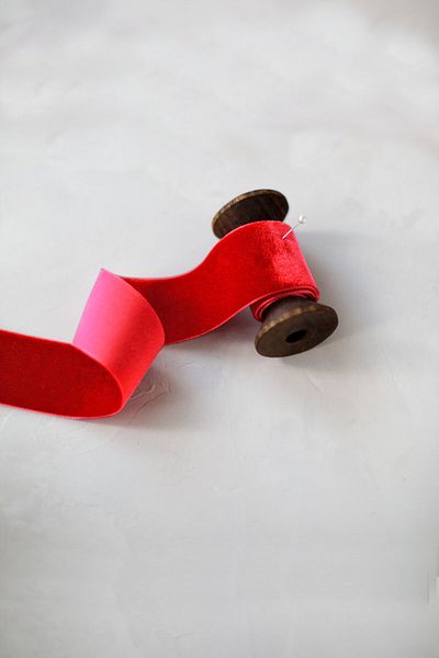 E Elmas Red Velvet Ribbon (2CM - 5M)