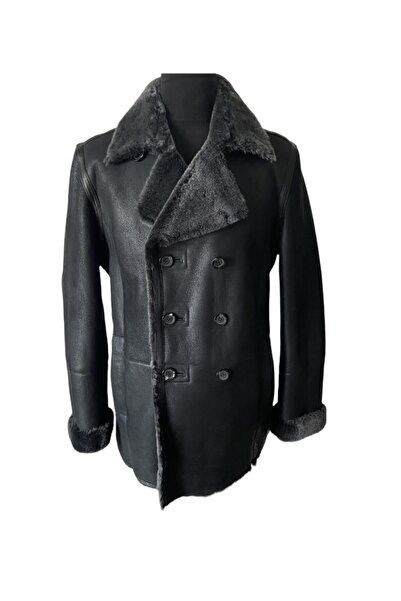 asus deri Cortıno - Hakiki Koyun Derisi Erkek Kaban