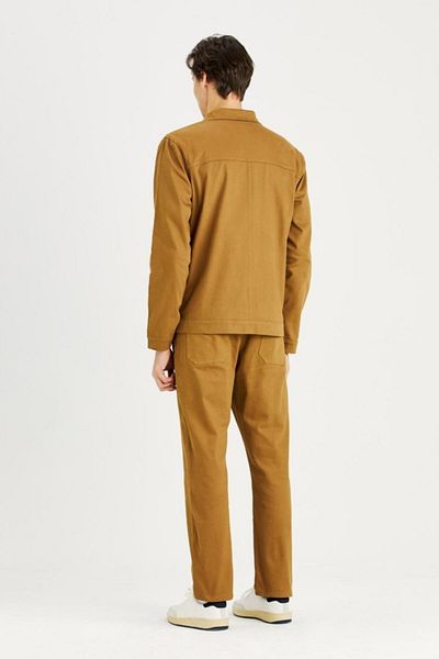 IAMNOTBASIC Men's Mustard Pocket Gabardine Arthur Pants