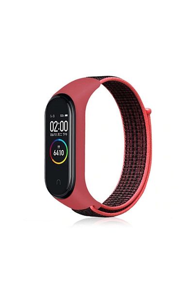 Nezih Case سوار Xiaomi Mi Band 3 / 4 / 5 / 6 المتوافق مع سوار شبكي (ليس ساعة)