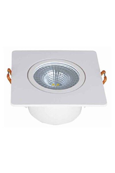 Genel Markalar K2 5W 6500K Beyaz Işık Kare Smd Downlight Spot Armatür KDL106-B