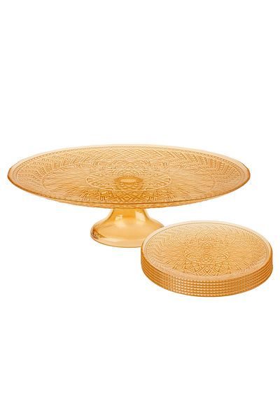 Emsan Carina Amber 6-Person Set - Cake and Cake Set