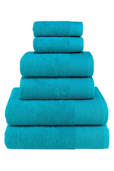 TEXTILE COLORS Bath Towel Set 6 Pieces